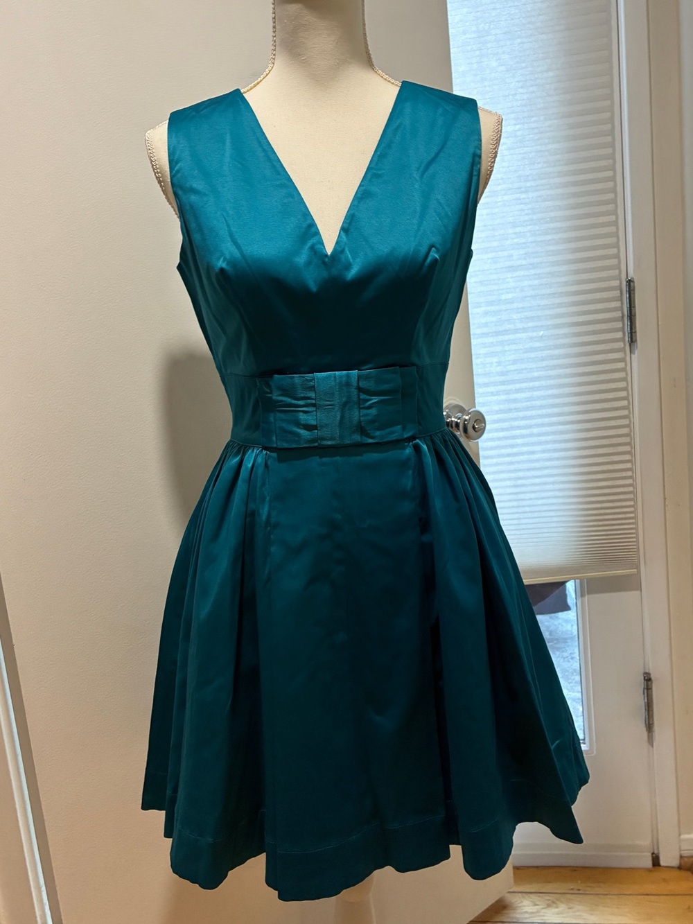 Rare VTG satin party dress by Candice Gwinn New Orleans